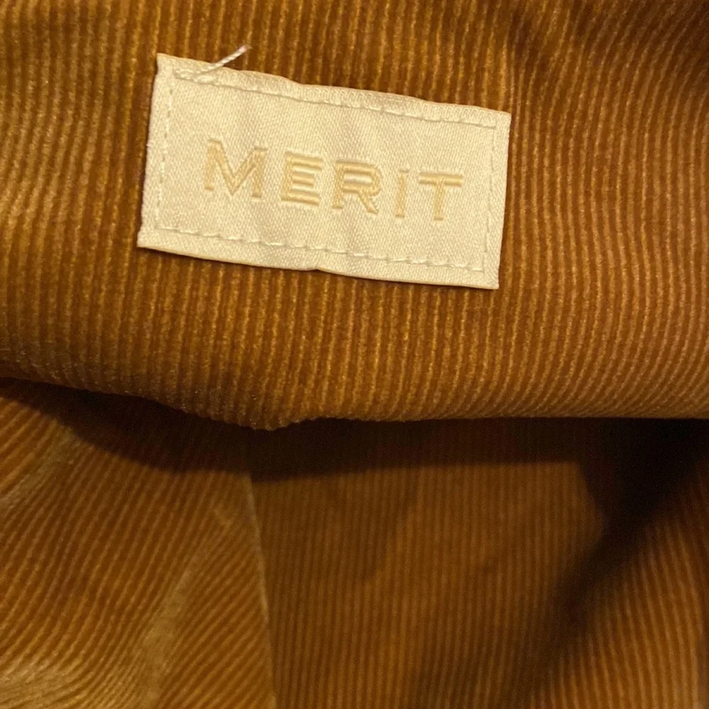 MERIT Elegant Tan Knot Cosmetics Bag